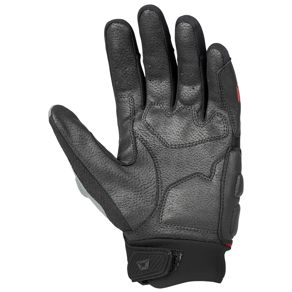 Cortech Men's Aero-Flo 2.0 glove in Red, palm view