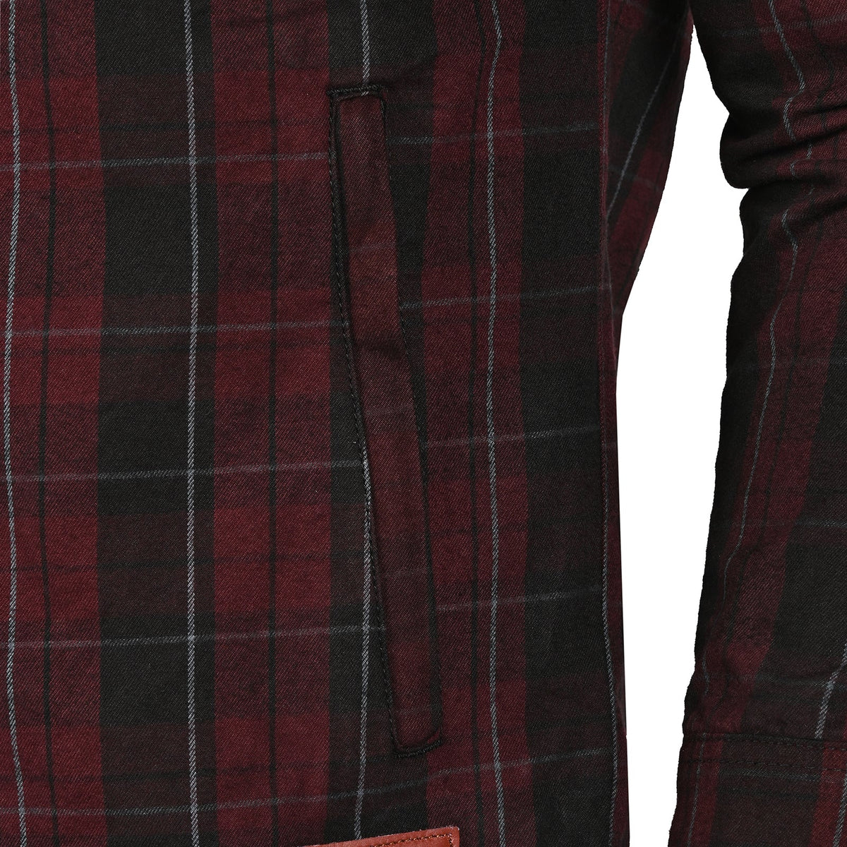 Cortech Bender 2.0 Riding Flannel, close-up detail image 4