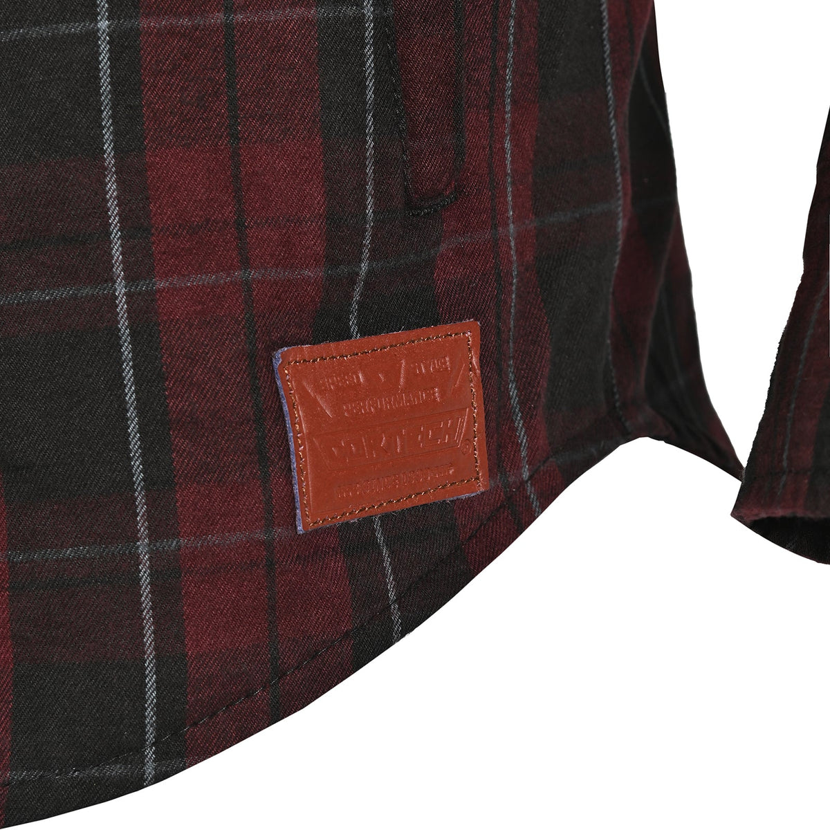 Cortech Bender 2.0 Riding Flannel, close-up detail image 6