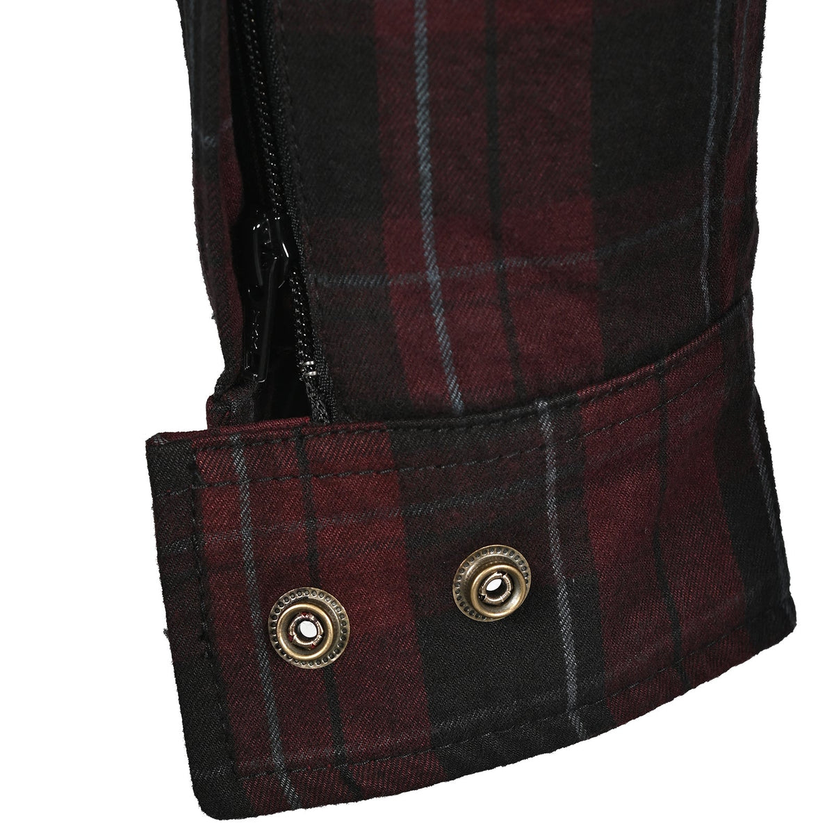 Cortech Bender 2.0 Riding Flannel, close-up detail image 7