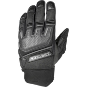 Cortech Men's Aero-Flo 2.0 glove in Black, back of hand view