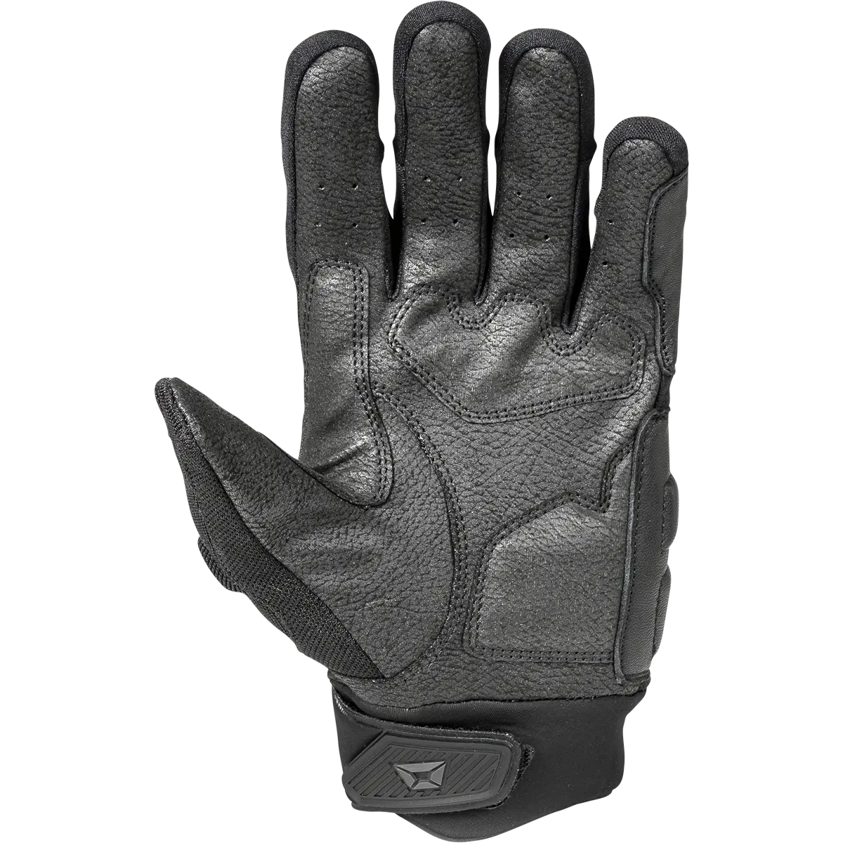 Cortech Men's Aero-Flo 2.0 glove in Black, palm view