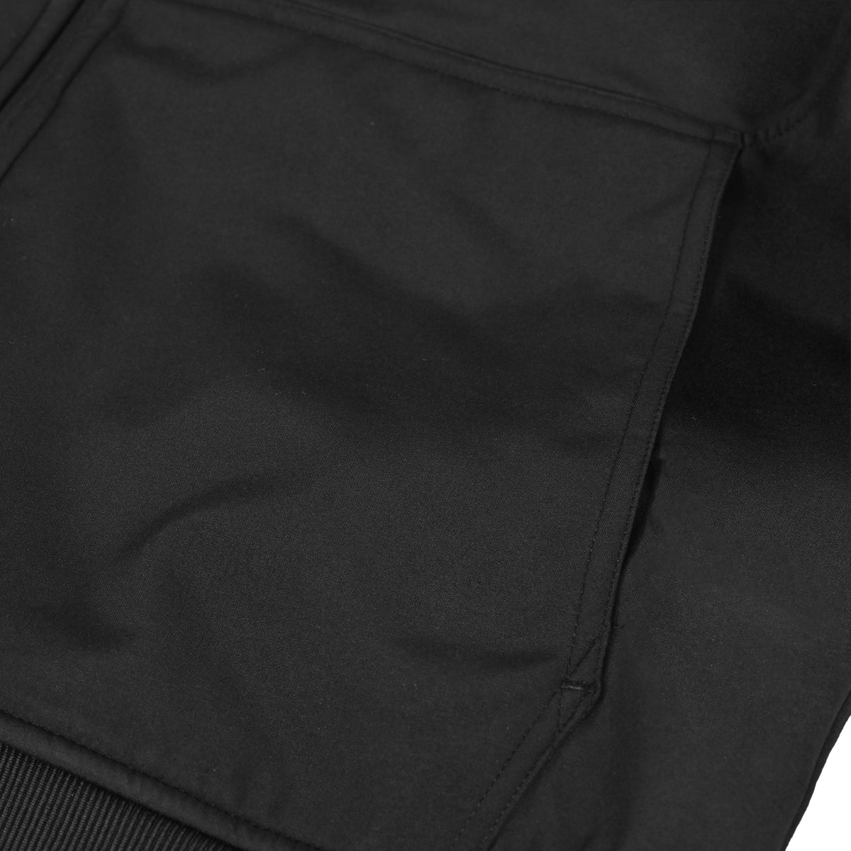 Cortech Meta Hoodie in Black, lower pocket detail