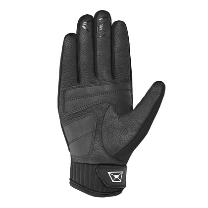 Cortech Standard Issue Bones Gloves in Black/White - palm view