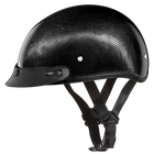 Daytona 3K Carbon Fiber Half Shell With Peak