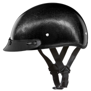 Daytona 3K Carbon Fiber Half Shell With Peak