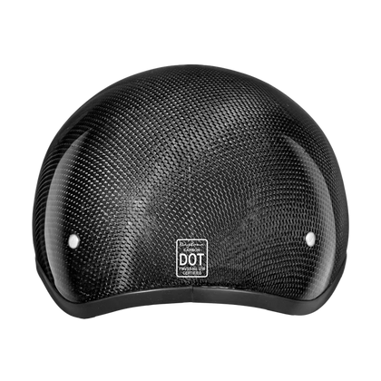 Daytona 3K Carbon Fiber Half Shell With Peak