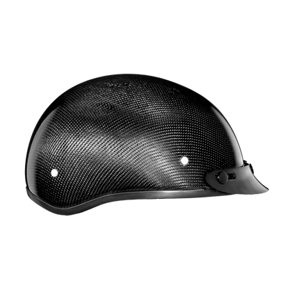 Daytona 3K Carbon Fiber Half Shell With Peak
