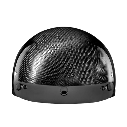 Daytona 3K Carbon Fiber Half Shell With Peak