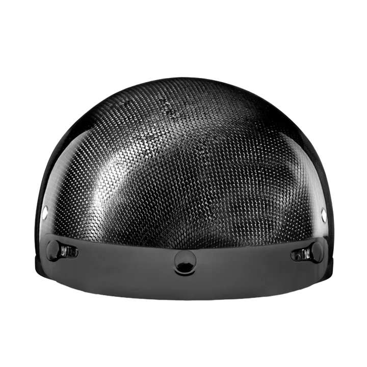 Daytona 3K Carbon Fiber Half Shell With Peak