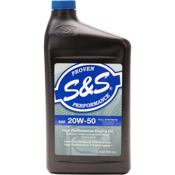 S&S Cycle Synthetic Oil 20w-50