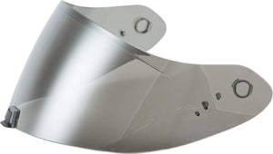 EXO-T520/ ST1400/ R1 AIR FACESHIELD SILVER MIRRORED: ST1400 Face Shield Silver