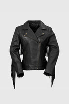 Ladies Jacket Daisy W/Fringe: Fringe for days