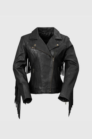 Ladies Jacket Daisy W/Fringe: Fringe for days