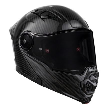 Daytona C6 Pro Carbon Fiber Modular Helmet, front angle view