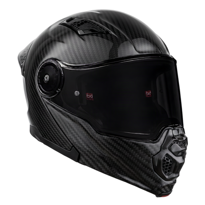 Daytona C6 Pro Carbon Fiber Modular Helmet, front angle view