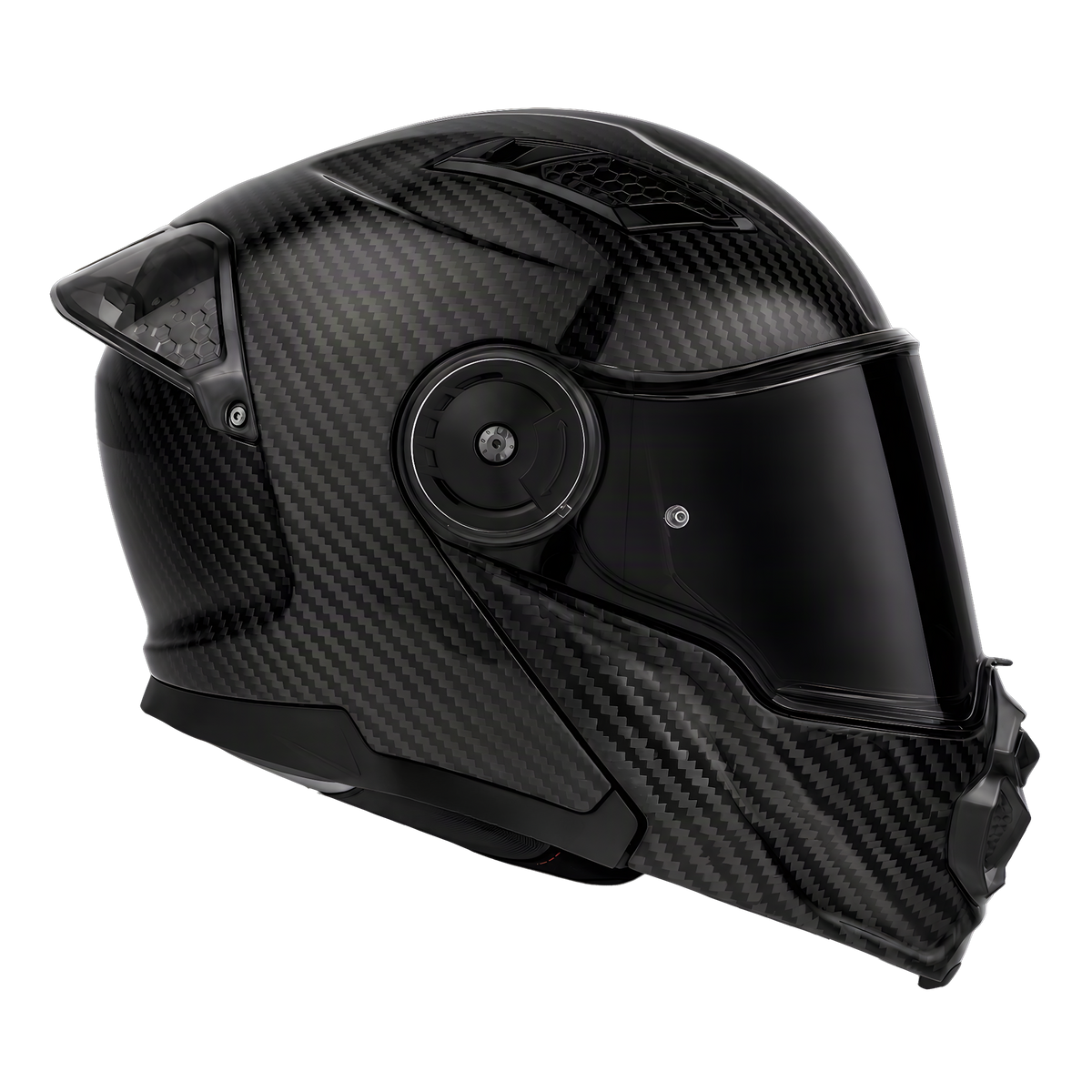 Daytona C6 Pro Carbon Fiber Modular Helmet, profile view