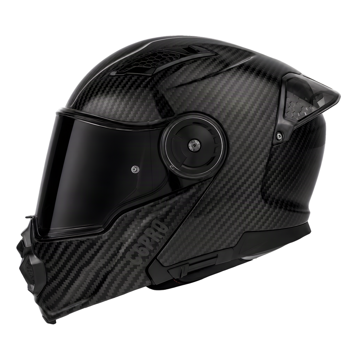 Daytona C6 Pro Carbon Fiber Modular Helmet, right side view