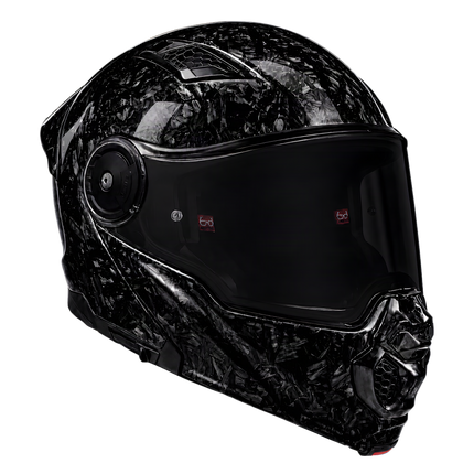 Daytona C6 PRO forged grey carbon modular helmet, additional product view