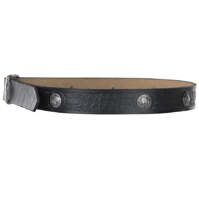 Buffalo Medallion Belt Black