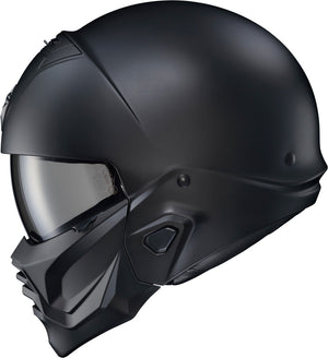 Scorpion EXO Covert 2 Solid: The new Covert 2 Model is a 2-piece open-face helmet that includes a removable mask for style
