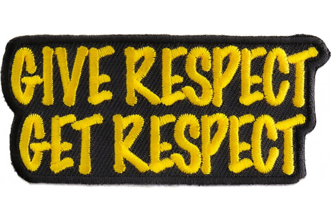 Give Respect Get Respect Patch