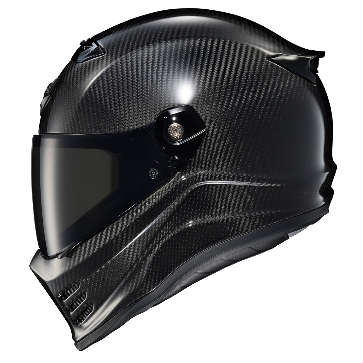 Covert FX Carbon: The Creators of the original bad-ass Covert Motorcycle Helmet has now developed a full-face version, the Co