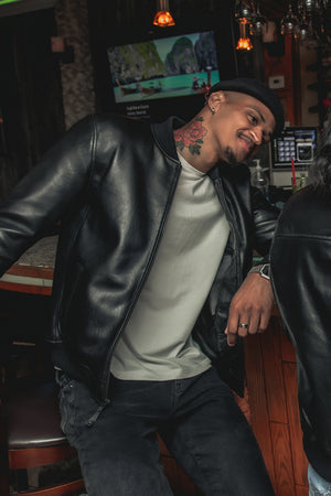 The Mike Special Bomber Jacket: The Mike Special Bomber Jacket, a favorite among Motorcycle Gear Specialists, combines fashio