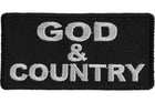 God and Country Patch