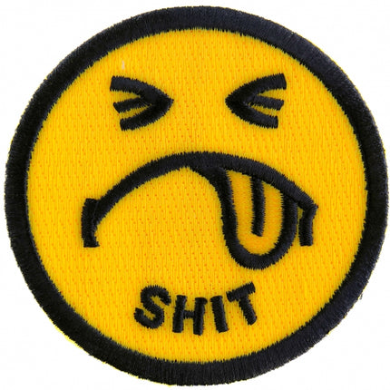 Sh!t Smily Face Patch