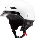 ls2 bagger murica eagle helmet LS2 Bagger Solid Helmet Gloss Pearl White / 2XL