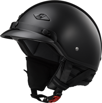 Bagger Half Helmet Solid: Description
The LS2 Bagger Helmet starts with an ultra-lightweight fiberglass shell