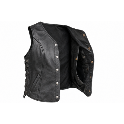 Eagle Honey Badger women's vest open interior showing mesh lining and concealed-carry pocket
