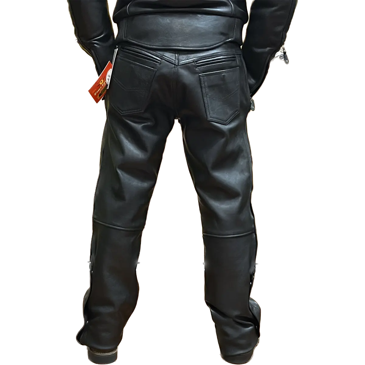 Mens Slasher Leather Overpants
