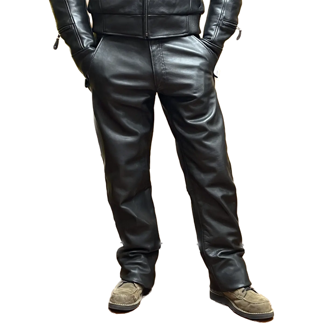 Mens Slasher Leather Overpants