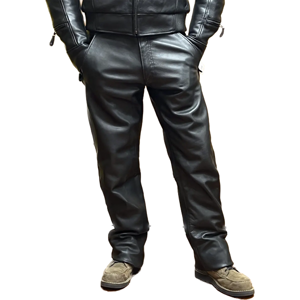Men's Slasher Leather Motorcycle Overpants – Eagle Leather