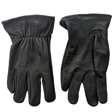 Short Insulated Cowhide Gloves
