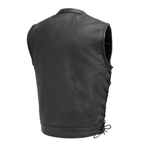 Eagle Leather Sniper vest single-panel patch-ready back