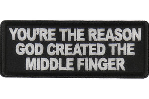 You're Reason the Middle Finger Patch