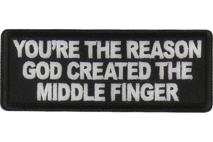 You're Reason the Middle Finger Patch