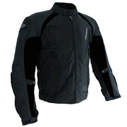 Joe Rocket Men's Egomaniac Jacket in black, front three-quarter view