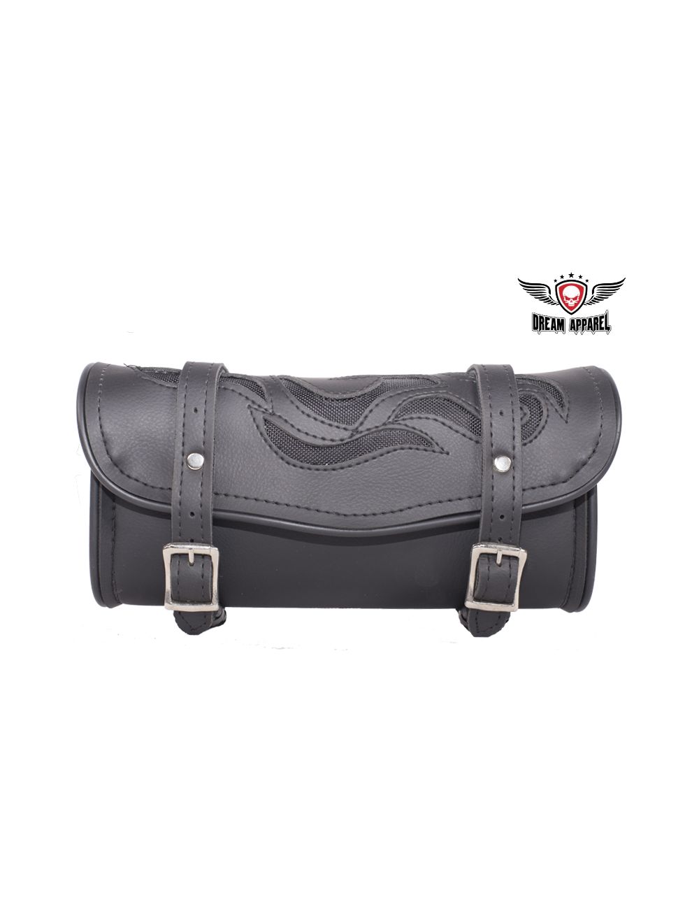 MC Tool Bag With Flames Black 12-Inch