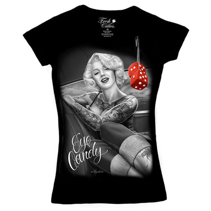 Ladies T-Shirt Eye Candy