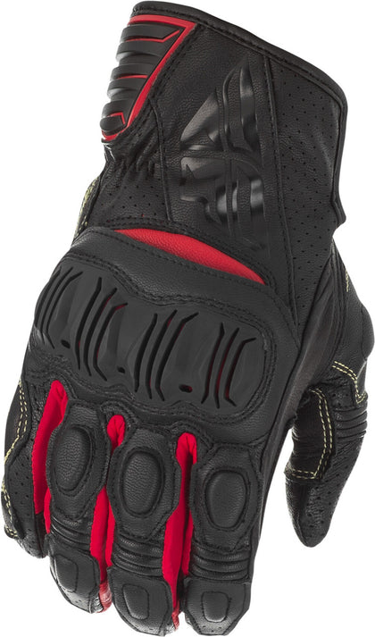 FLY BRAWLER GLOVES: •Genuine perforated leather panels•Aramid stitching•CE level 2 knuckle armor•Molded soft knuckle protecti