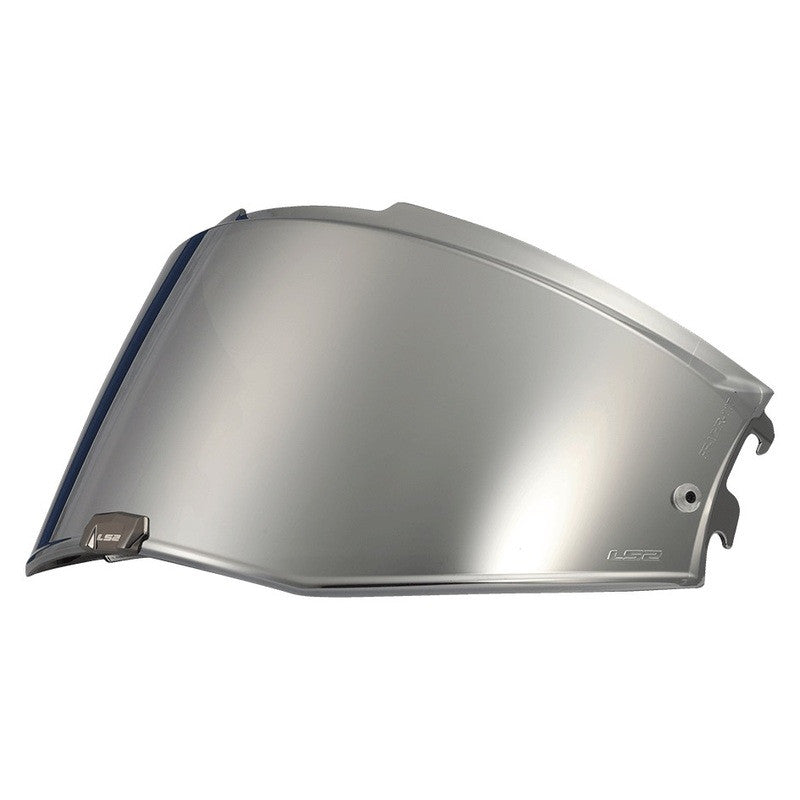 LS2 Advant II dark silver iridium outer face shield