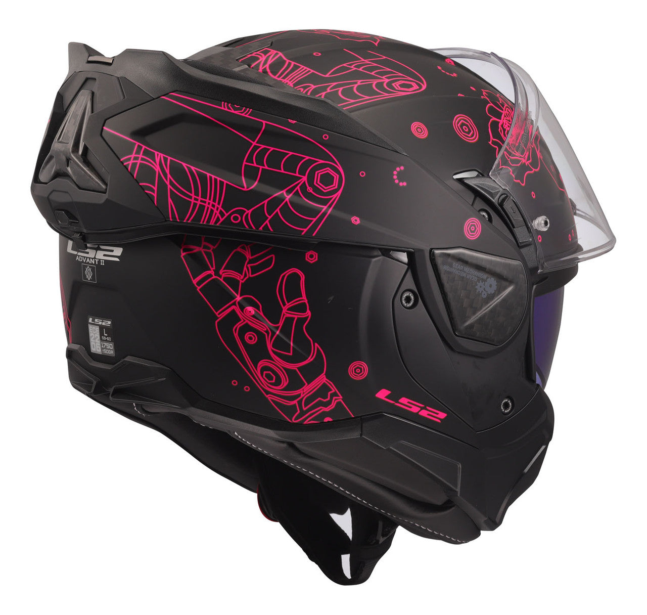 LS2 Advant II Sophia Modular Helmet – Eagle Leather