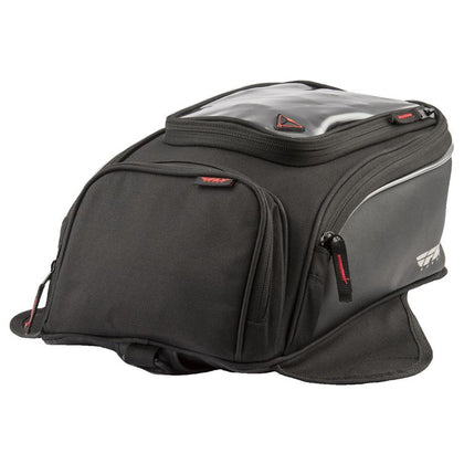 Fly Racing Small Tank Bag: Features:

Waterproofing: includes rain cover
7