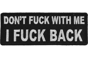 Don't F With Me Patch