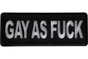 Gay AF Patch embroidered product photo