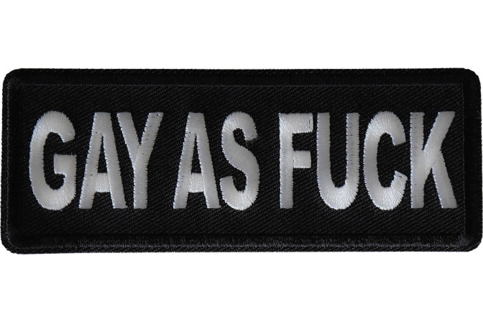 Gay AF Patch embroidered product photo